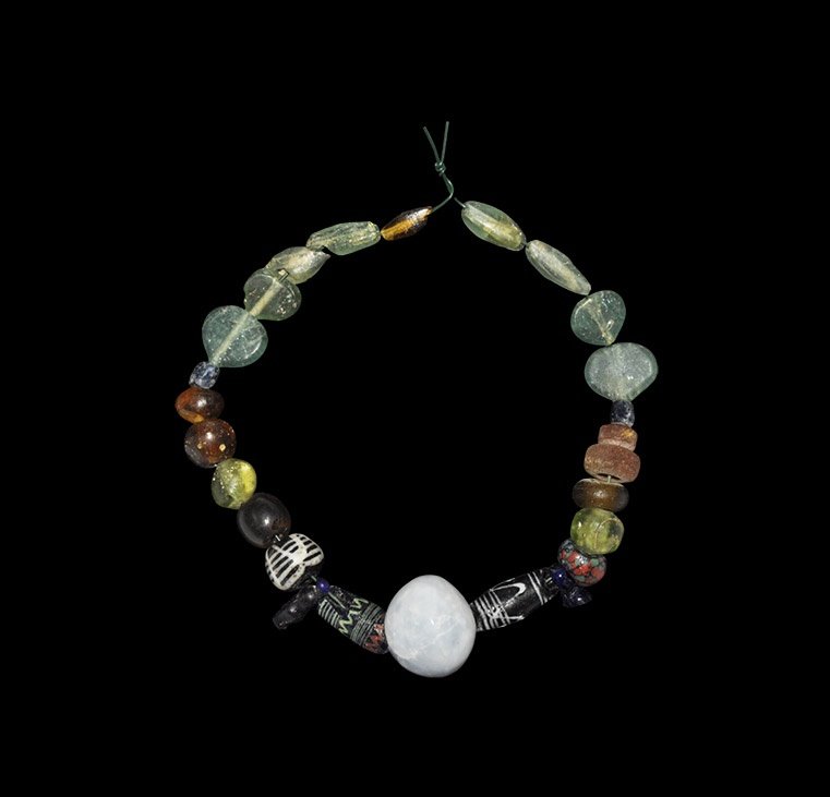 Roman and Islamic Necklace Bead Group (1 of 1)