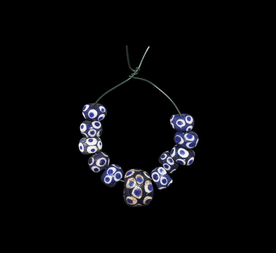 Roman Eye Bead Group (1 of 1)