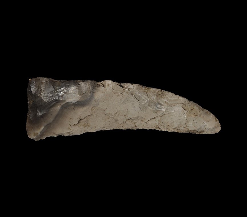 Stone Age Large Knapped Sickle Knife (1 of 1)