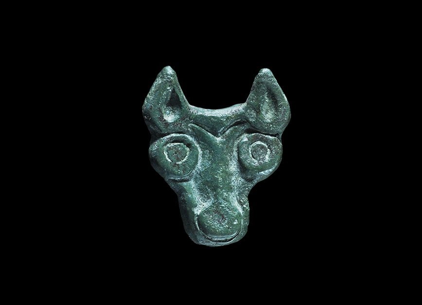 Viking Wolf-Mask Belt Mount (1 of 1)