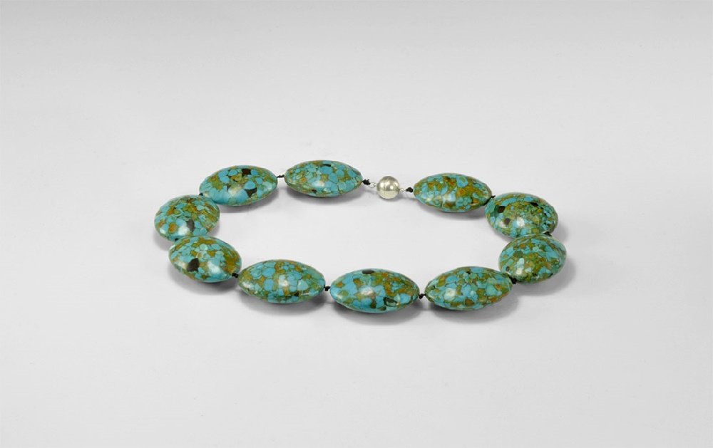 Islamic Natural Turquoise Necklace (1 of 1)