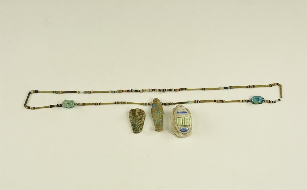 Egyptian Style Bead and Amulet Group (1 of 1)