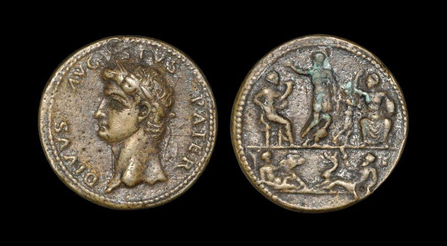 Ancient Roman Imperial Coins - Augustus - Concordia and (1 of 1)
