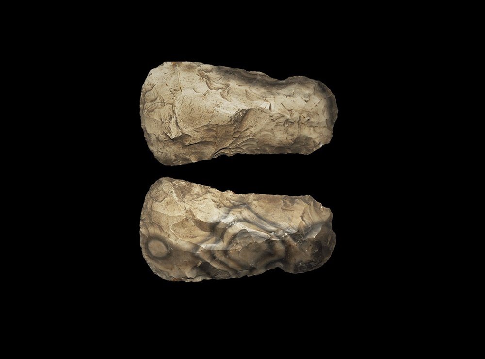 Stone Age Large Knapped Axehead (1 of 1)