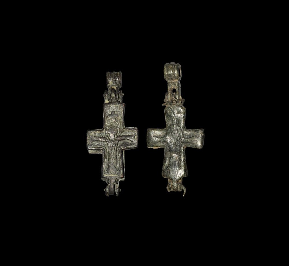 Byzantine Reliquary Cross Group (1 of 1)