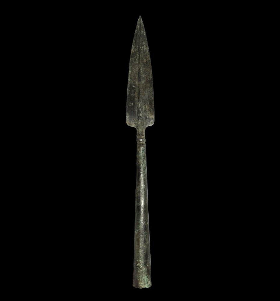 Western Asiatic Marlik Decorated Spearhead (1 of 1)