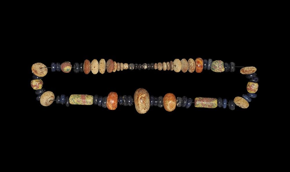 Anglo-Saxon Necklace Bead Group (1 of 1)