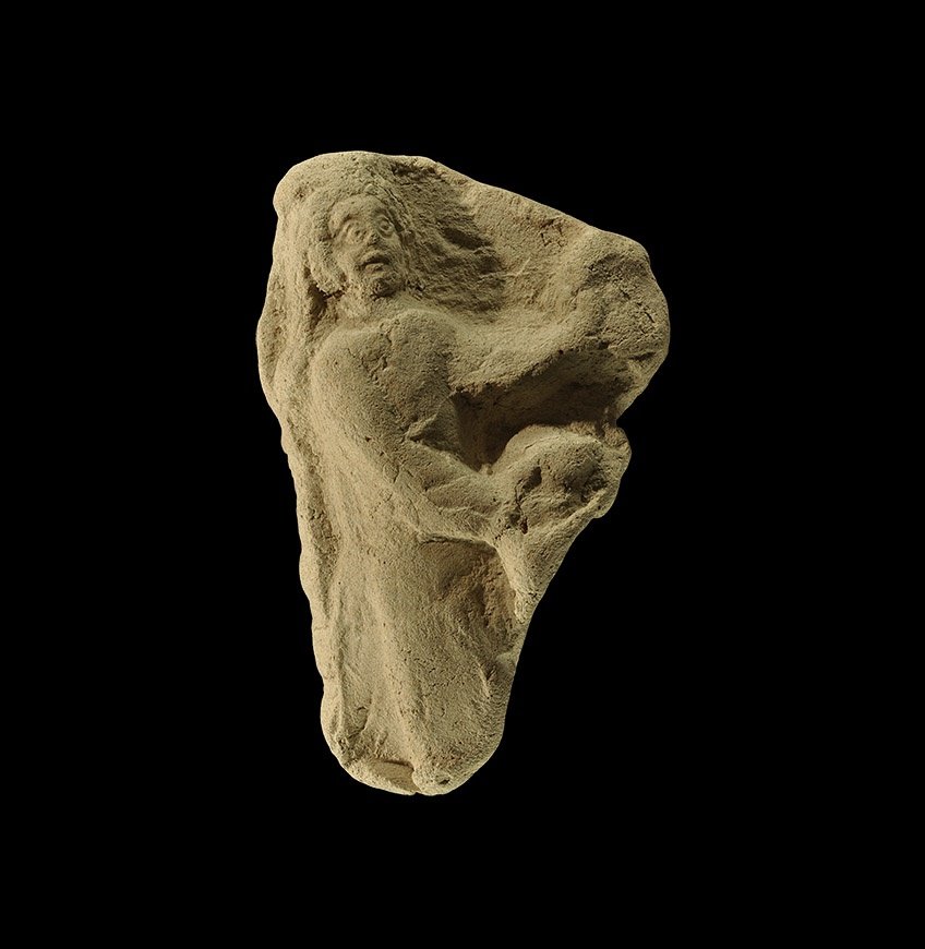 Western Asiatic Babylonian Figural Plaque (1 of 1)