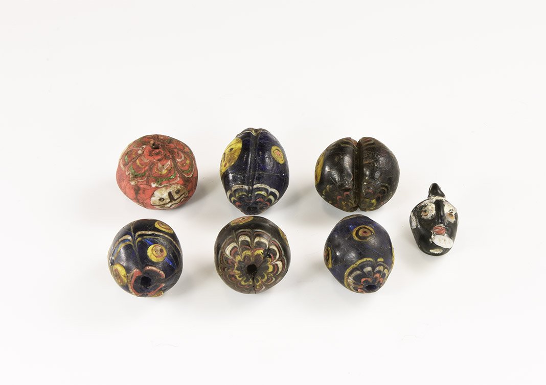 Islamic Levant Trade Bead Group (1 of 1)