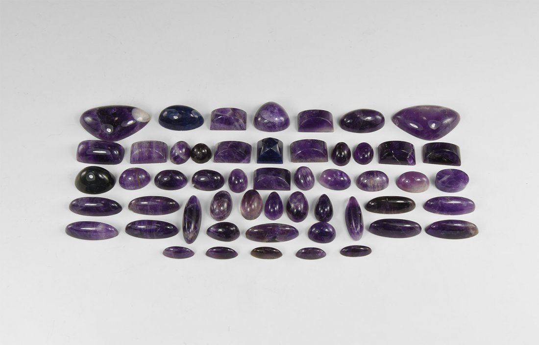 Natural History - Amethyst Cabochon Group (1 of 1)