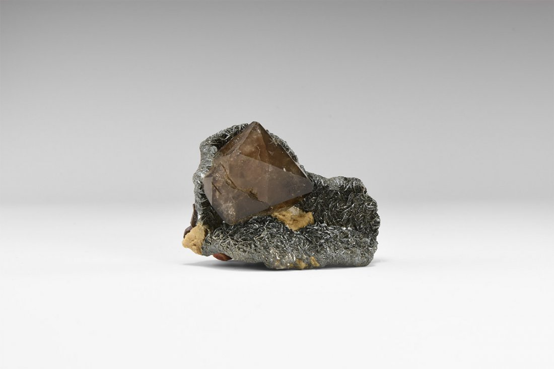 Natural History - British Hematite and Quartz Mineral (1 of 1)