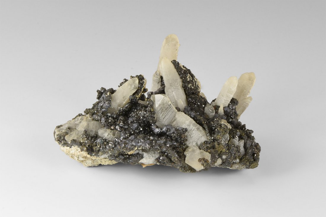Natural History - Quartz, Galena, and Sphalerite (1 of 1)
