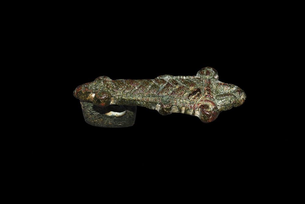 Anglo-Saxon Sea-Monster Mount (1 of 1)