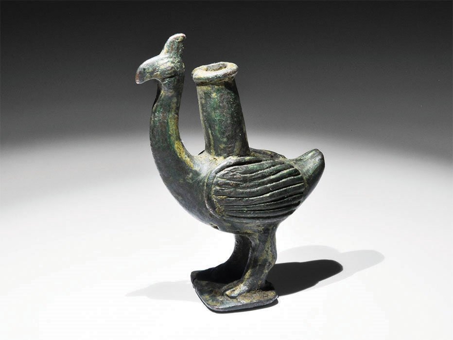 Islamic Seljuk Bird Kohl Pot (1 of 1)