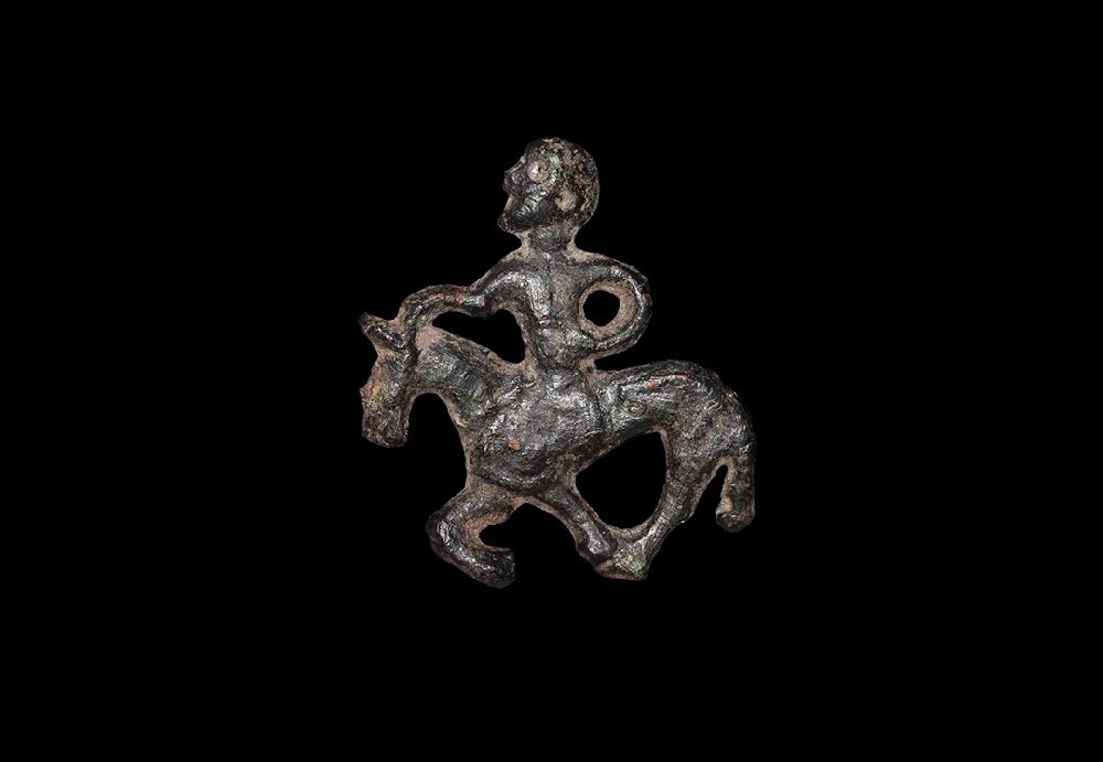 Viking Horse and Rider Pendant (1 of 1)