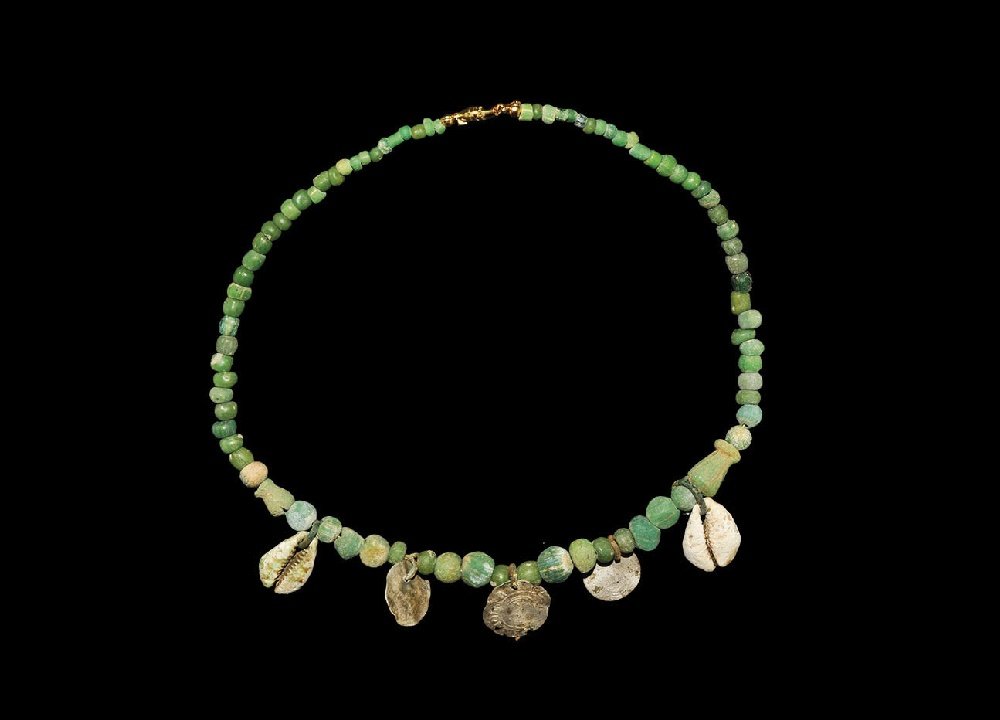 Viking Necklace with Coin Pendants (1 of 1)