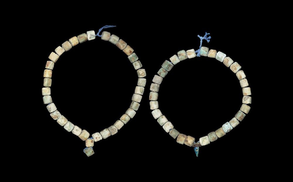 Western Asiatic Bead String Pair (1 of 1)