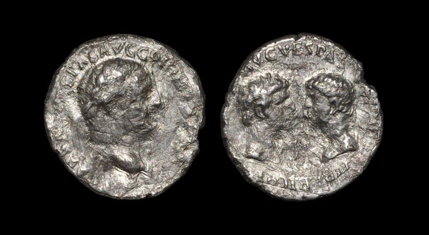 Ancient Roman Imperial Coins - Vespasian - Titus and (1 of 1)