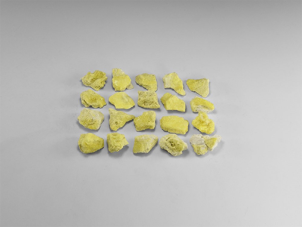 Natural History - 20 Sulphur Mineral Specimen Group (1 of 1)