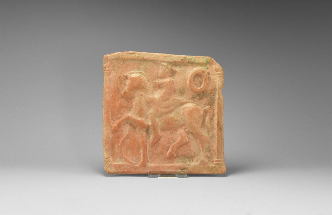 Greek Horse and Rider Plaque (1 of 1)