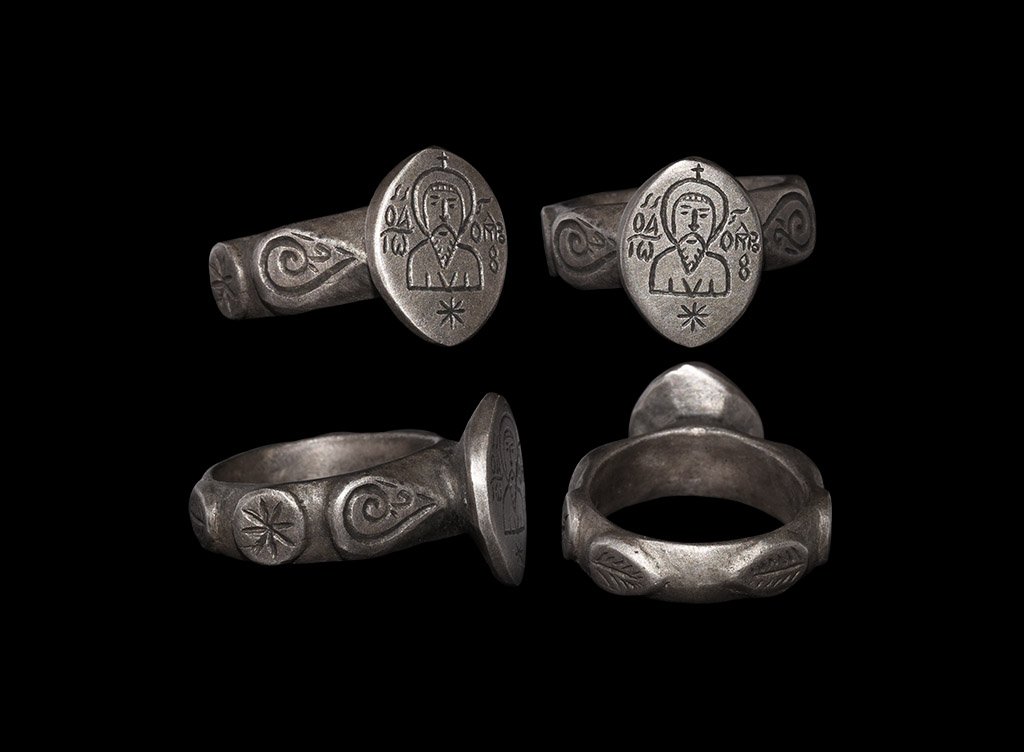 Byzantine Style 'Head of Christ' Ring (1 of 1)