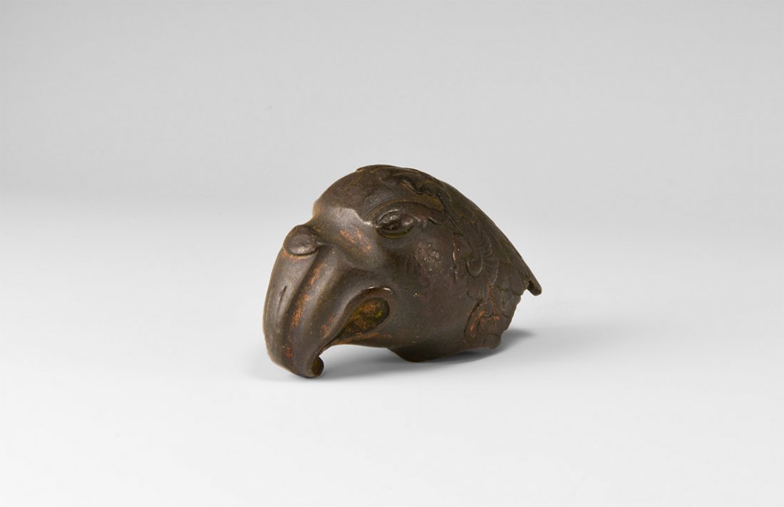 Chinese Gilt Eagle-Head Sword Pommel (1 of 1)