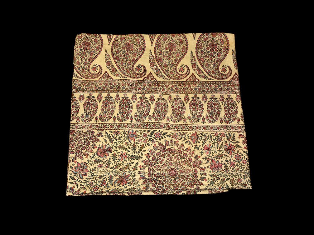 Indian Kalamkari with Flower Design (1 of 1)