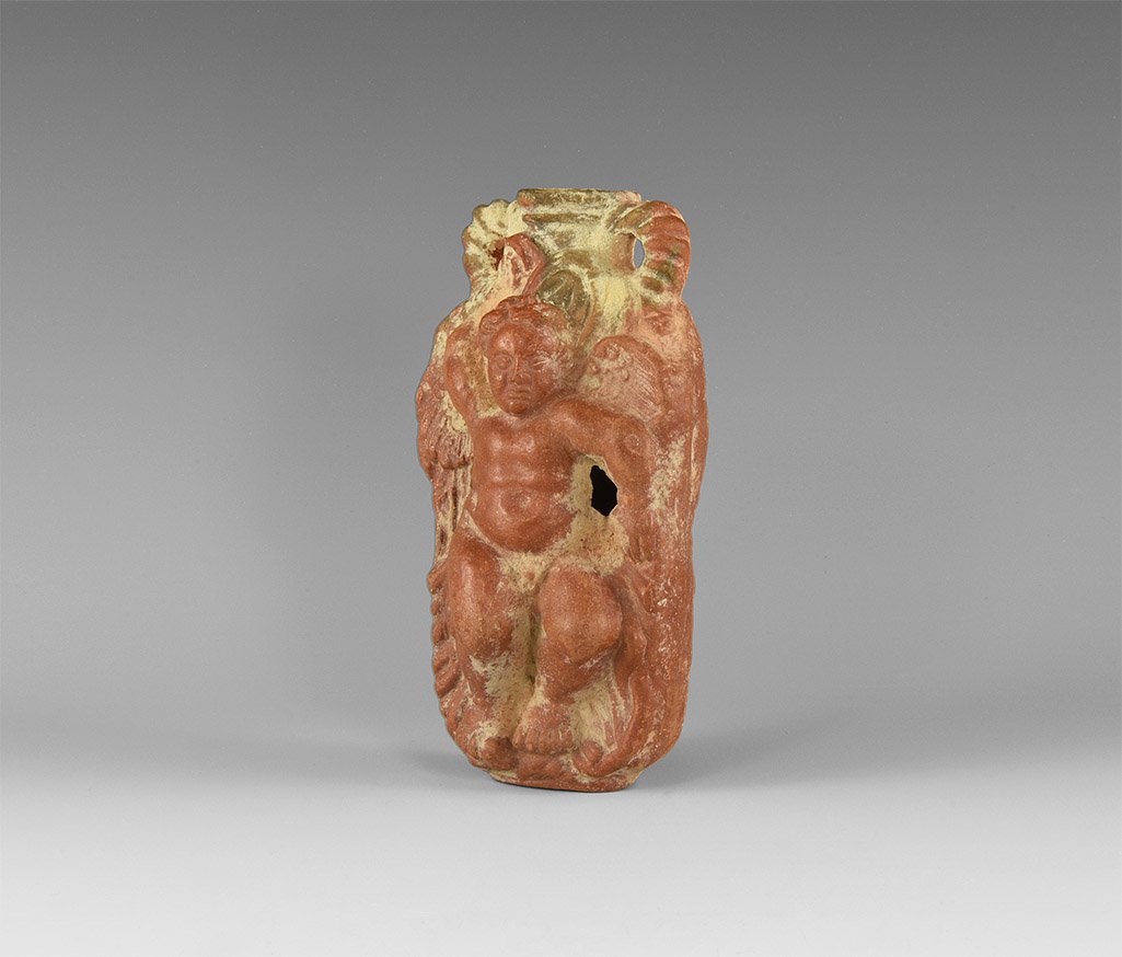 Roman Style Vessel with Cupid (1 of 1)