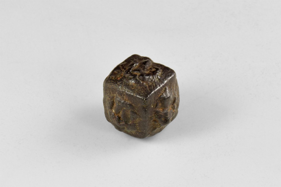 Roman Carved Figural Dice (1 of 1)