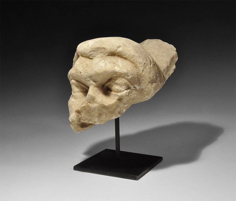 Roman Marble Head of a Youth (1 of 1)
