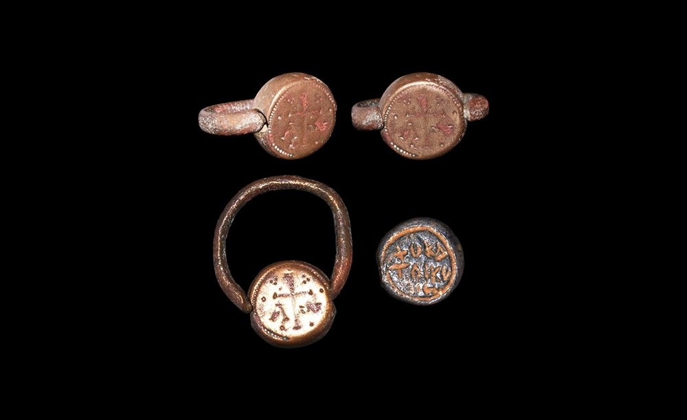 Byzantine Swivel Seal Ring and Bezel Group (1 of 1)
