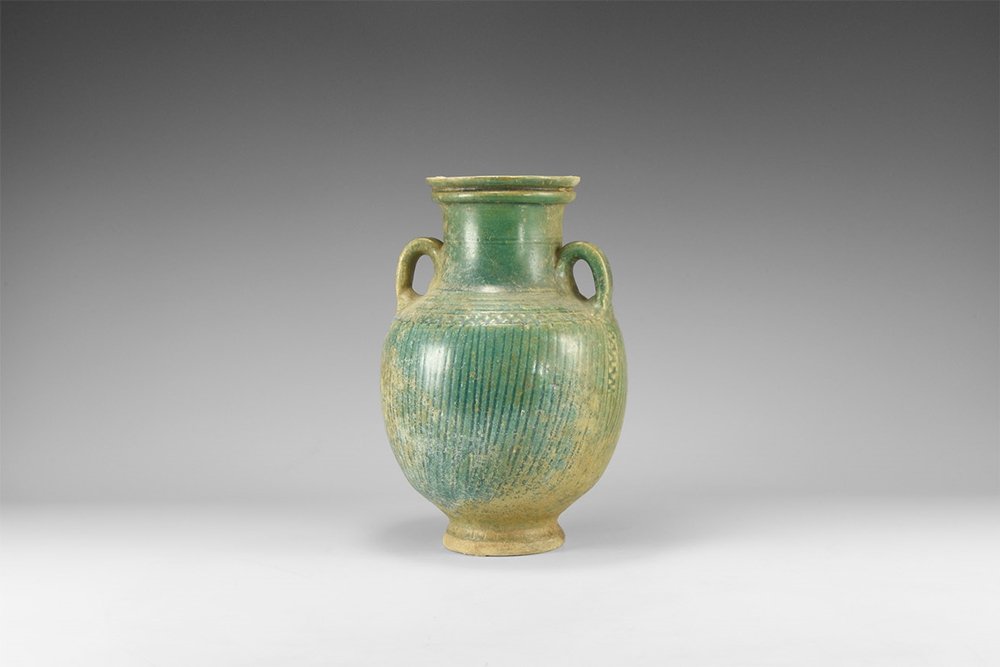 Parthian Green Glazed Vase (1 of 1)