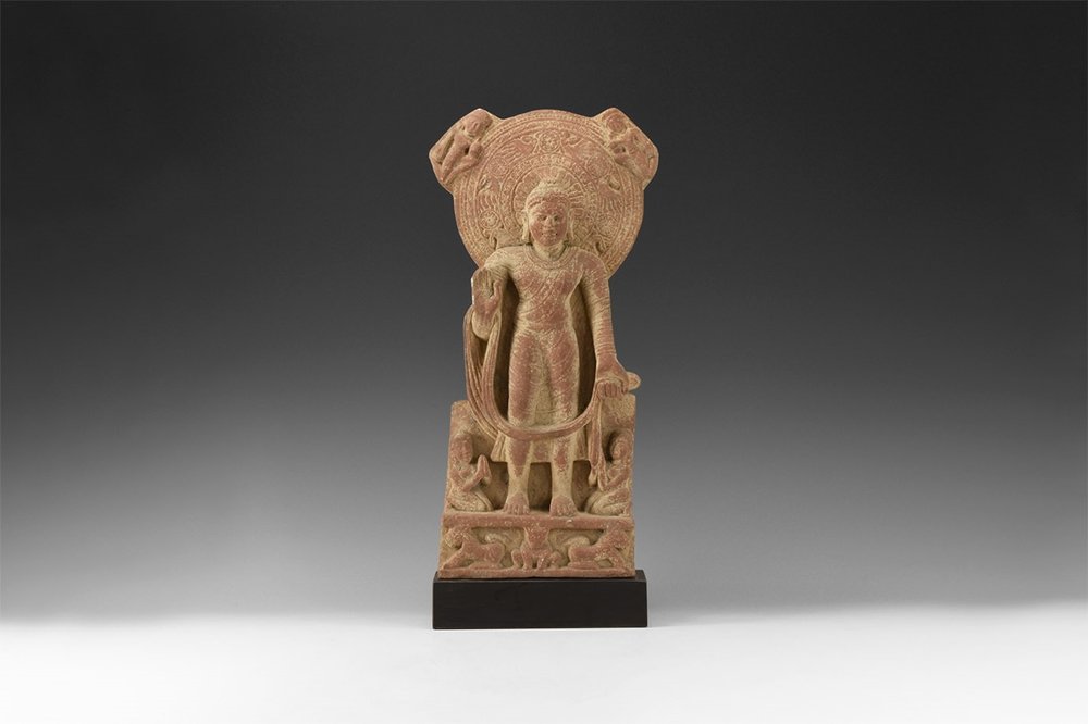 Indian Standing Buddha Sculpture (1 of 1)