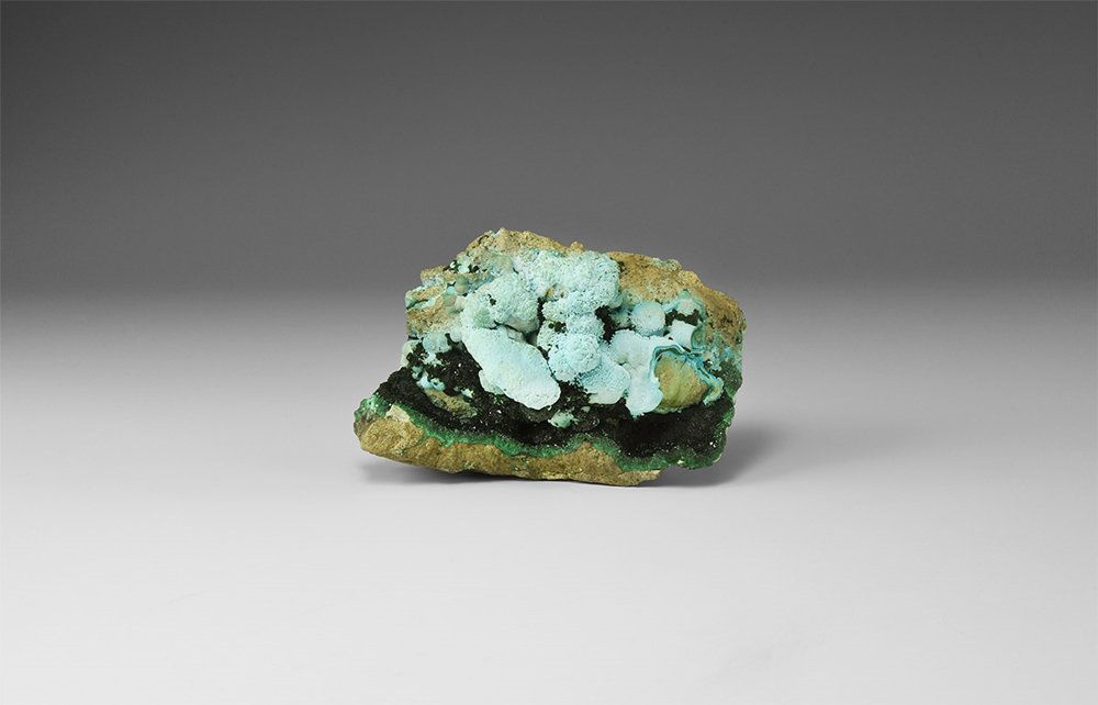 Natural History - Chrysocolla Mineral Specimen. (1 of 1)
