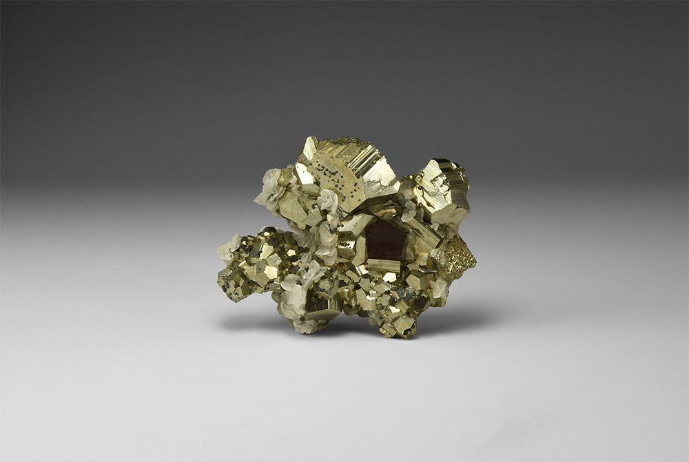 Natural History - Pyrite Mineral Specimen. (1 of 1)