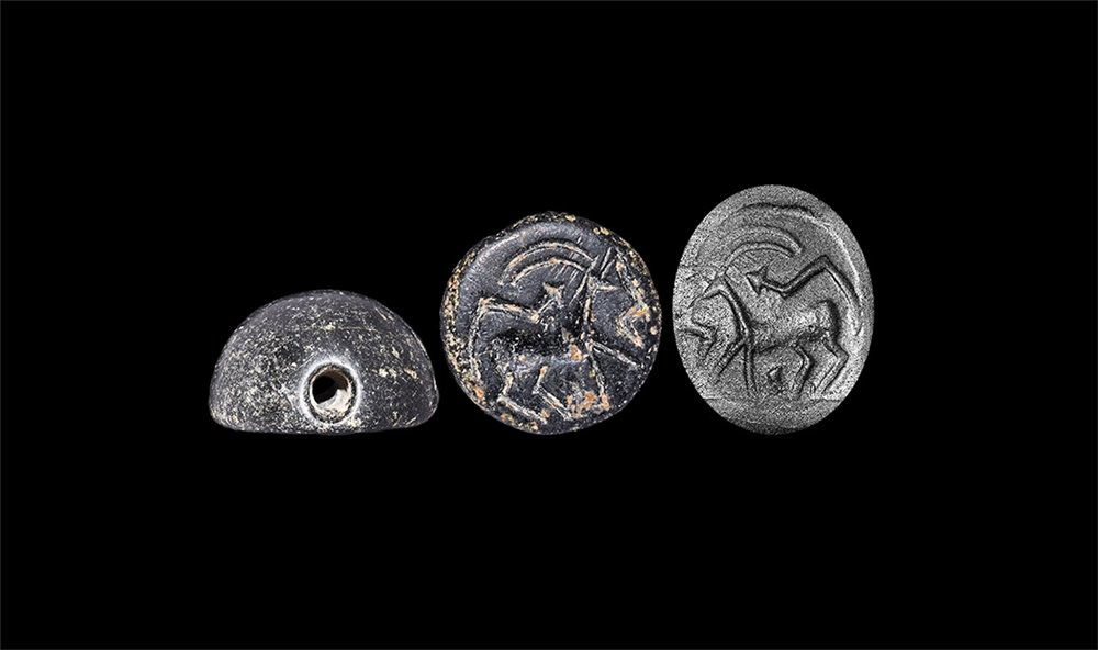 Western Asiatic Uruk Stamp Seal with Ibex (1 of 1)