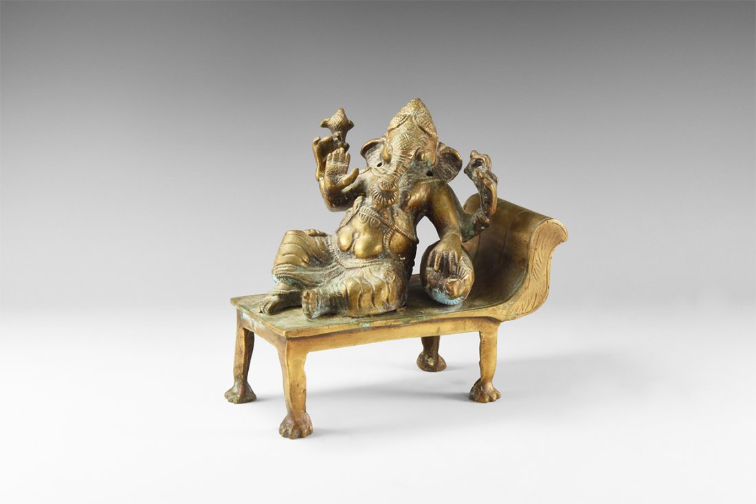 Indian Reclining Ganesh Figure (1 of 1)