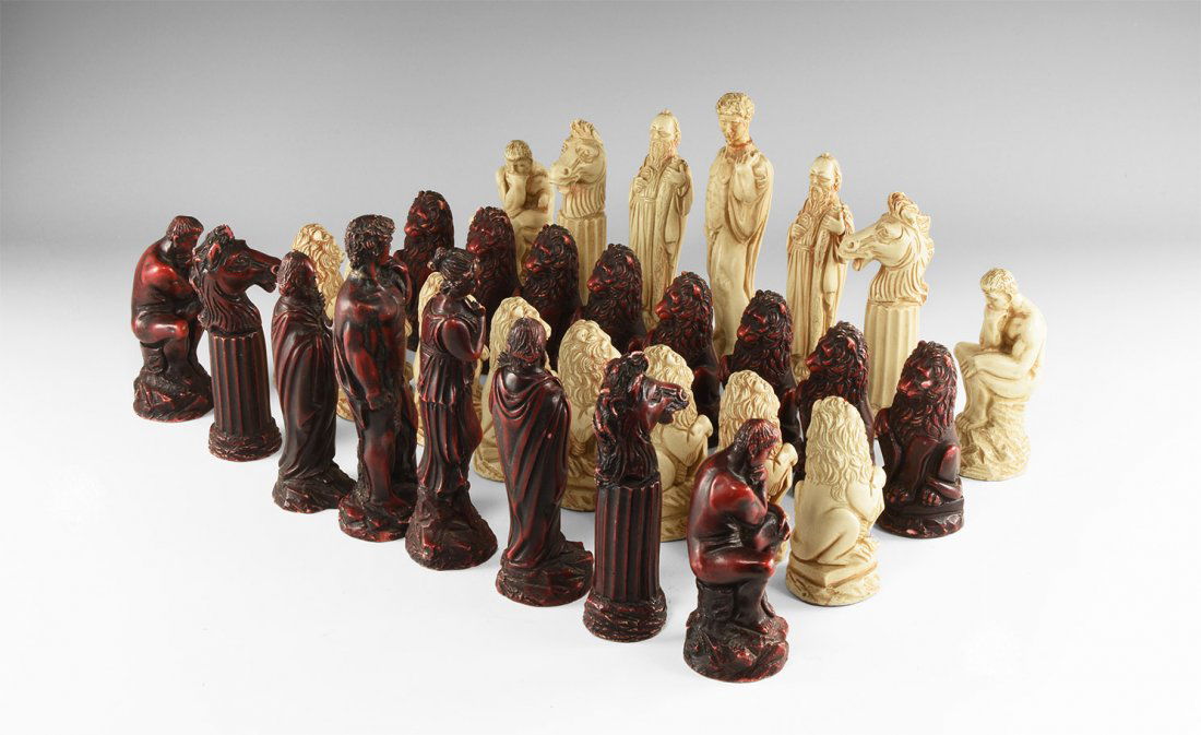 Vintage Chess Piece Set (1 of 1)