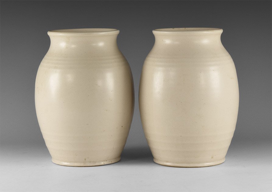 Vintage Doulton Vase Pair (1 of 1)