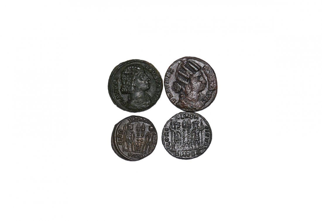 Ancient Roman Imperial Coins - Constantine I and Fausta (1 of 1)