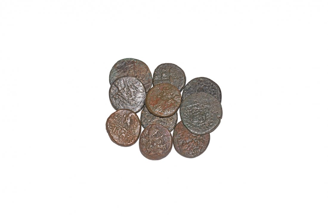 Ancient Greek Coins - Mixed Bronzes Group [10] (1 of 1)