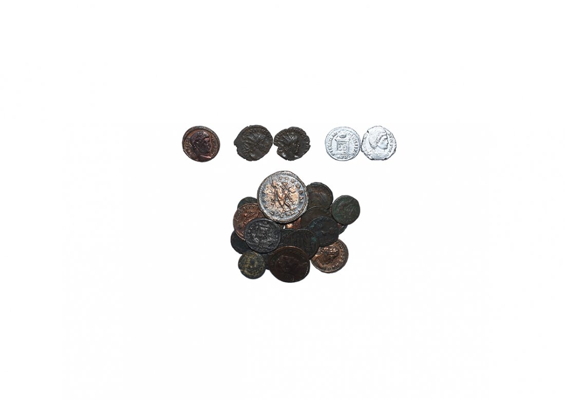Ancient Roman Imperial Coins - Mixed Late Bronzes Group (1 of 1)