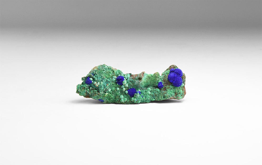 Azurite on Malachite Mineral Specimen. (1 of 1)