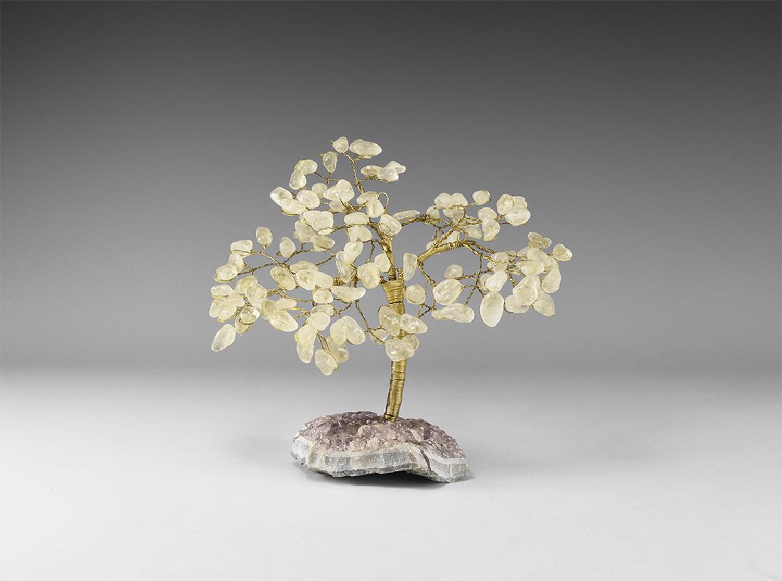 Rock Crystal Gem Tree. (1 of 1)