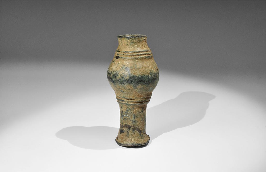 Western Asiatic Luristan Bronze Ribbed Cudgel (1 of 1)