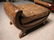 287: VINTAGE LEATHER OTTOMAN - 2