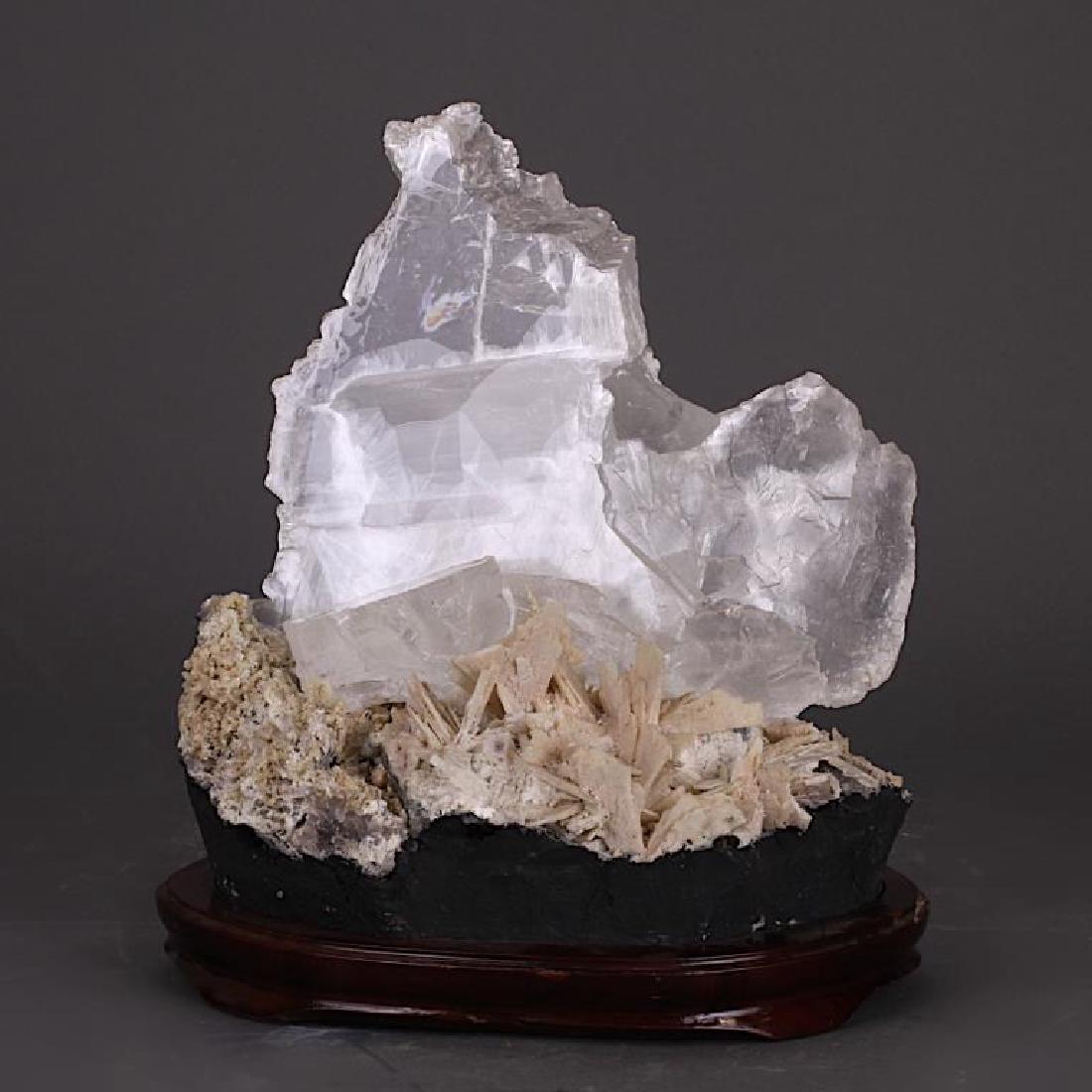 ROCK CRYSTAL ON STAND (1 of 1)