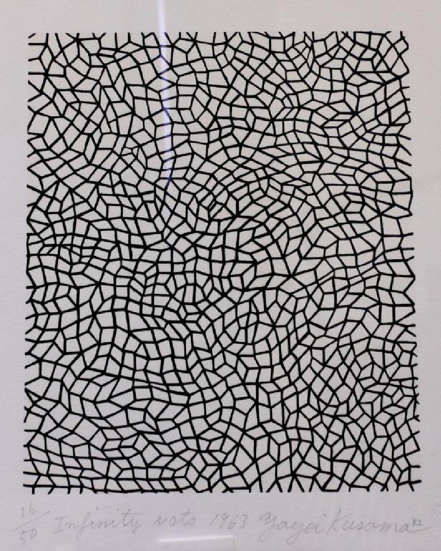 KUSAMA YAYOI, "INFINITY NETS" (1 of 2)