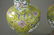 ANTIQUE PAIR OF CHINESE YELLOW GROUND ENAMEL VASES - 4