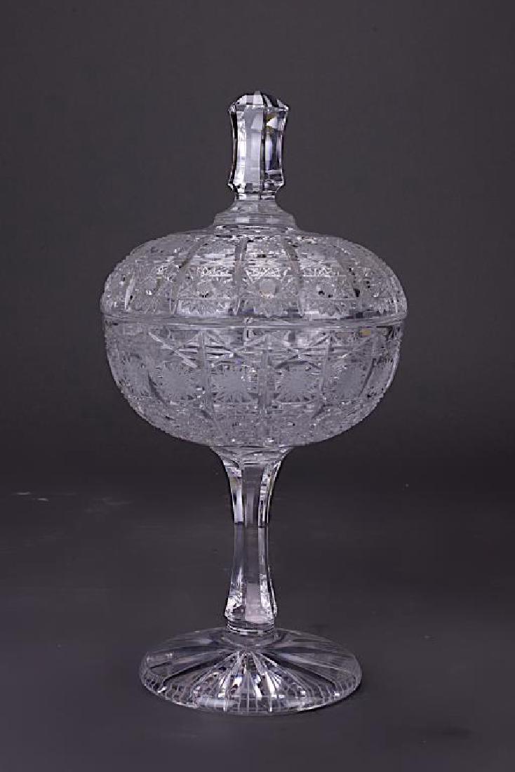 AMERICAN CUT GLASS DISH (1 of 1)